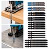 10/20PCS Multi-Purpose Curve Saw Blade Set Coarse Teeth Cutting Blades Metal Cutting