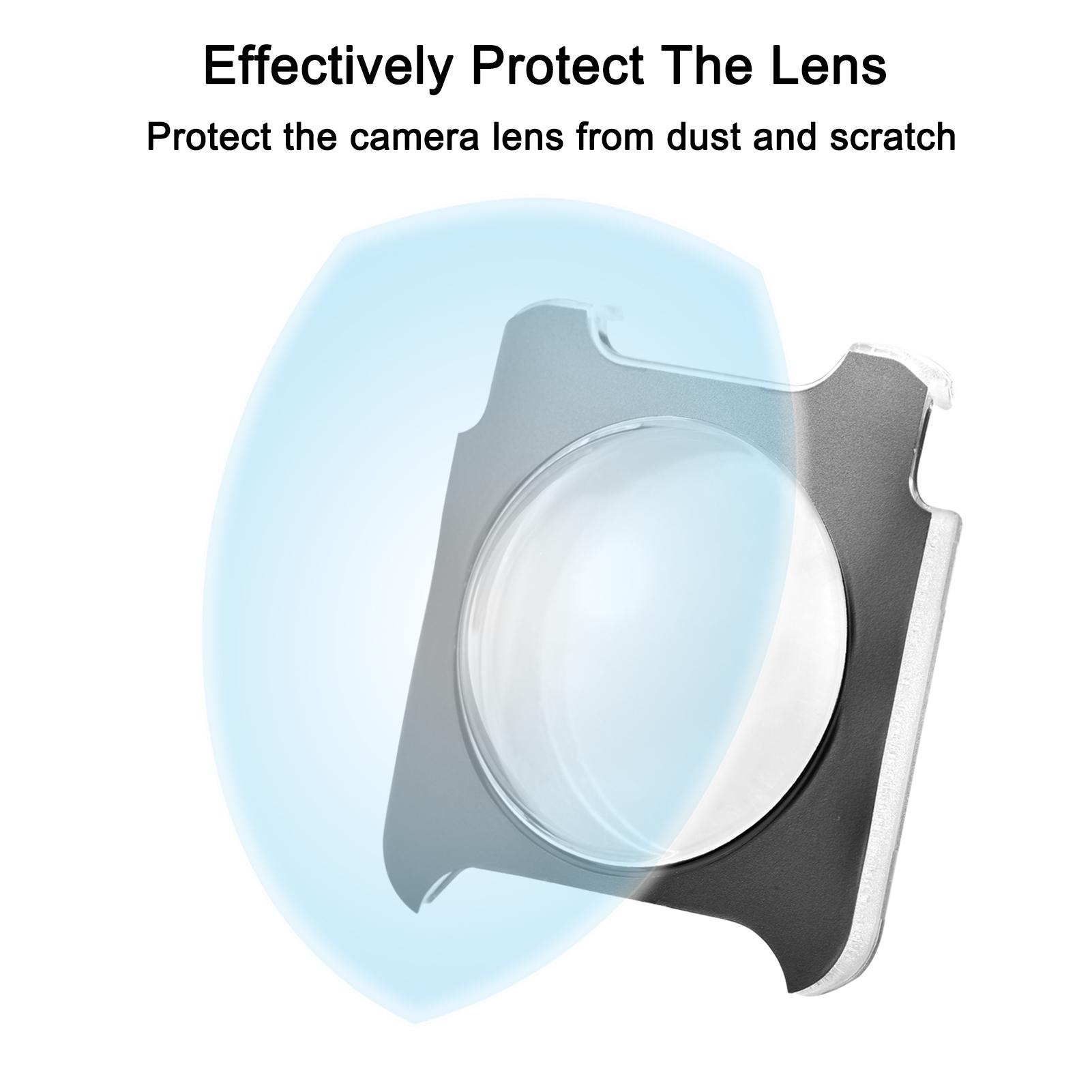 2pcs Panoramic Camera Lens Guards Lens  ive Cover Lens  or Compatible with   ONE RCelsius  Camera