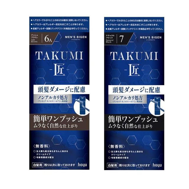 hoyu - Men s Bigen Takumi Hair Color Treatment 7 Natural Black