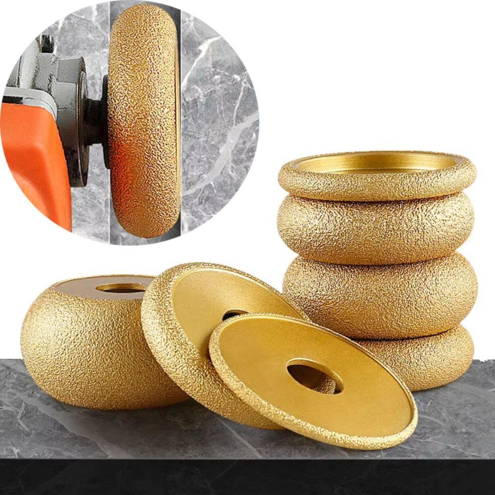 75mm Stone Edging Wheel Chamfering Tool Angle Grinder Grinding Head High Quality Grinding Wheel