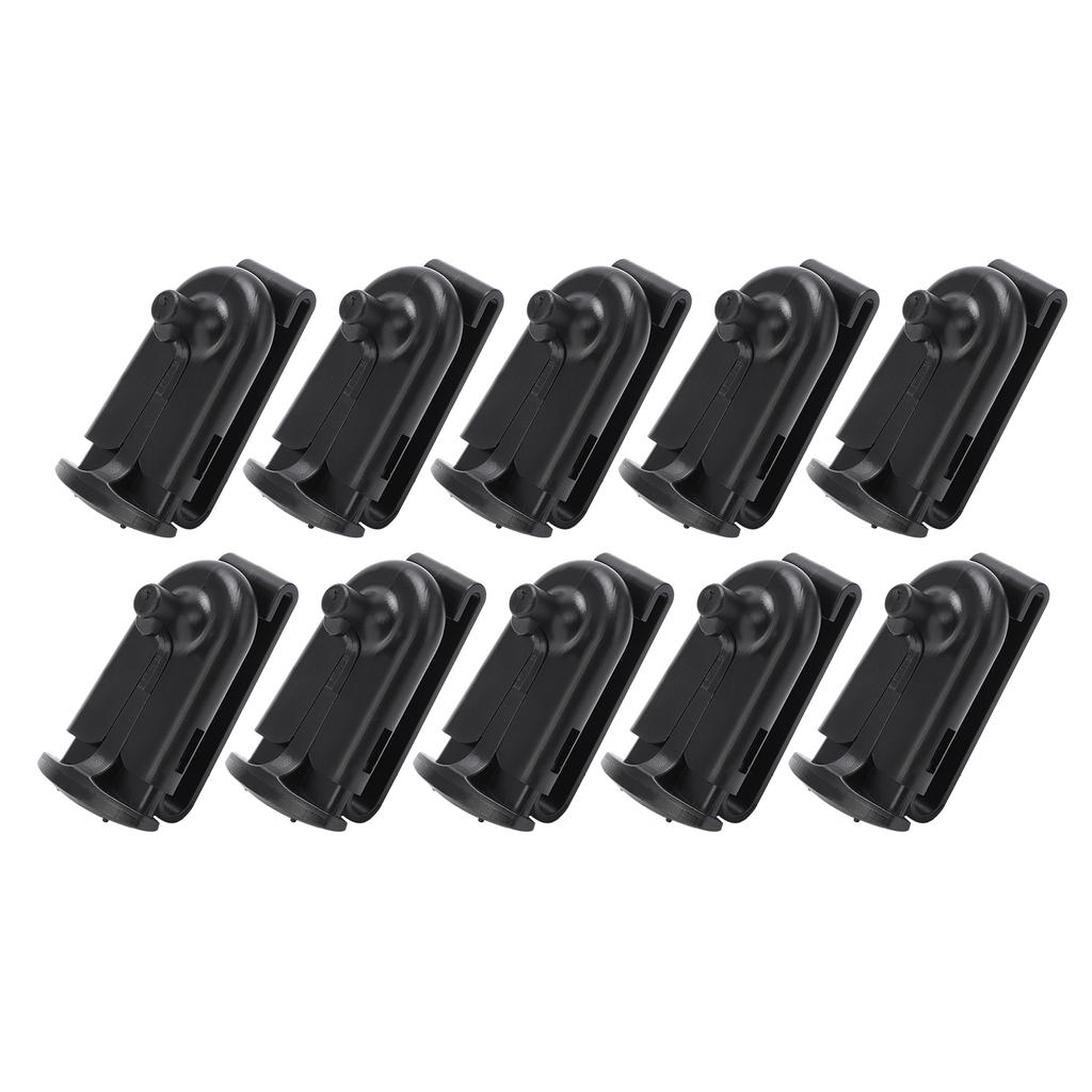10pcs Walkie Talkie Belt Clip Clamps Intercom Belt Back Clip for T5720 5428 5628 5728