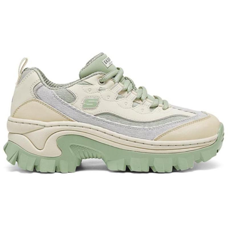 Skechers HI-RYZE Women Low Chunky Sneakers Mint Green 177234-SAGE