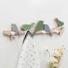 Creative Bird Shape Wall Hooks 4 Hooks Closet Organizer Holder Clothes Coat Hooks  Kitchen Supplies
