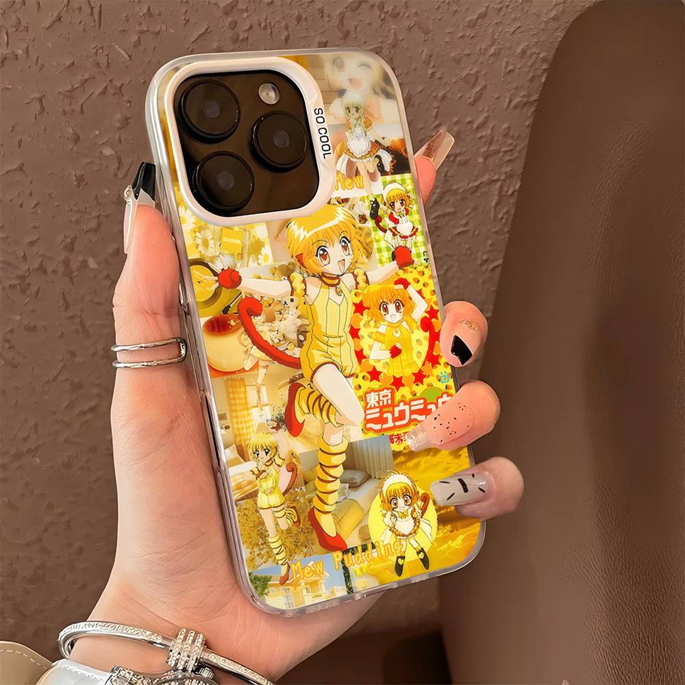 Tokyo Mew Mew Anime Phone Case For IPhone 16 15 14 13 12 11 17 Pro MAX Plus Pro Matte Shockproof Cover
