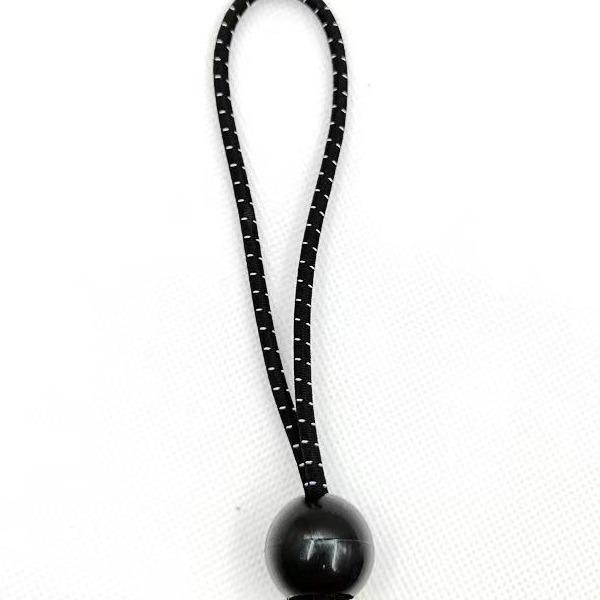 3.5mm Latex Silk Elastic Rope with Plastic Ball for Outdoor Tents and Trampolines