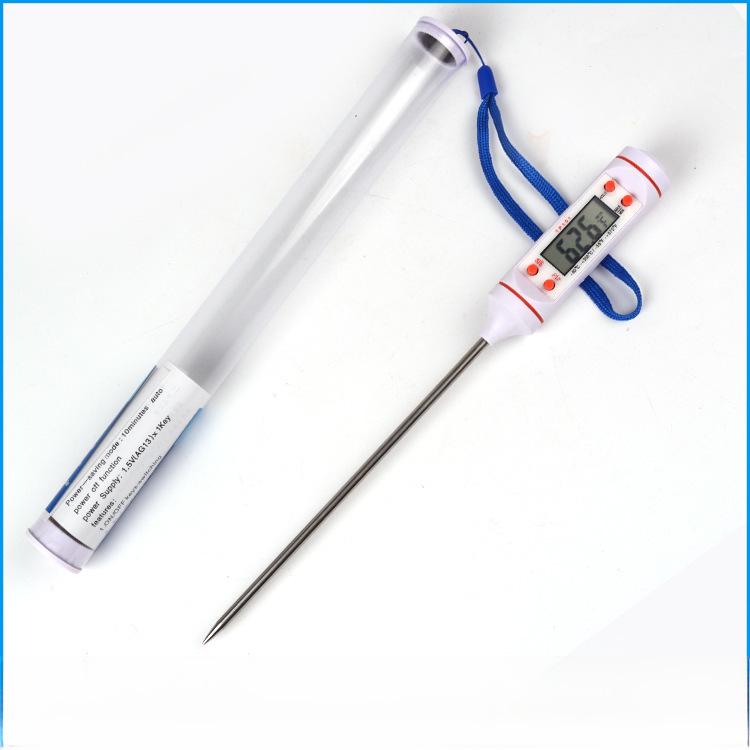Digital Food & BBQ Thermometer for Cooking & Milk