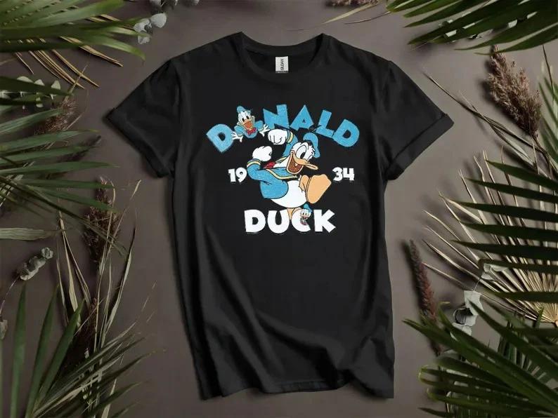 Donald Duck Est Graphic TShirt Matching Outfit S