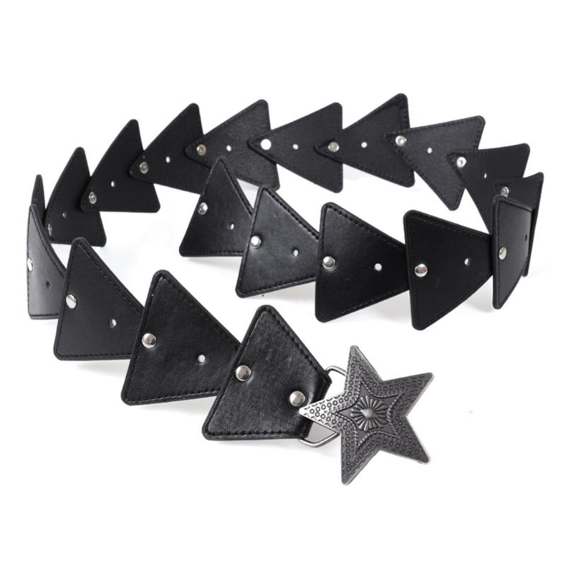 

Girls Dark Waist Belt for Daily Costume Chain Waist Body Jewelry for Party Jeans Edgy Belt Cowboy Chain чорний