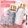 Funkelnde Flüssigkeit Große Pailletten Explosion Bühnen Make-up Performance Haare Gesicht Kleberfreies Gel Glitzer Lidschatten Make-up