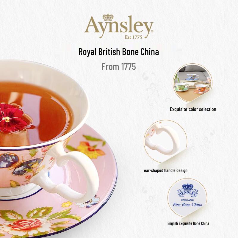Aynsley Cottage Garden Windsor Cup and Saucer Set