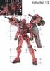Fluorescent Water-slide Decals for HG, RG, EG, MG, PG, RE, HiRM Robot MS Detail Up (for HG 1144 GQuuuuuuX White Gundam & Red Gundam) [Used]