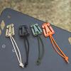 5Pcs Backpacks Buckle Carabiner Clip Outdoor Camping Bag Hanger Hook Clamps Carabiner Elastic Buckle Hunting Accessories