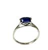 Bague en argent sterling 925 avec pierre précieuse kyanite naturelle, taille 7,5 US