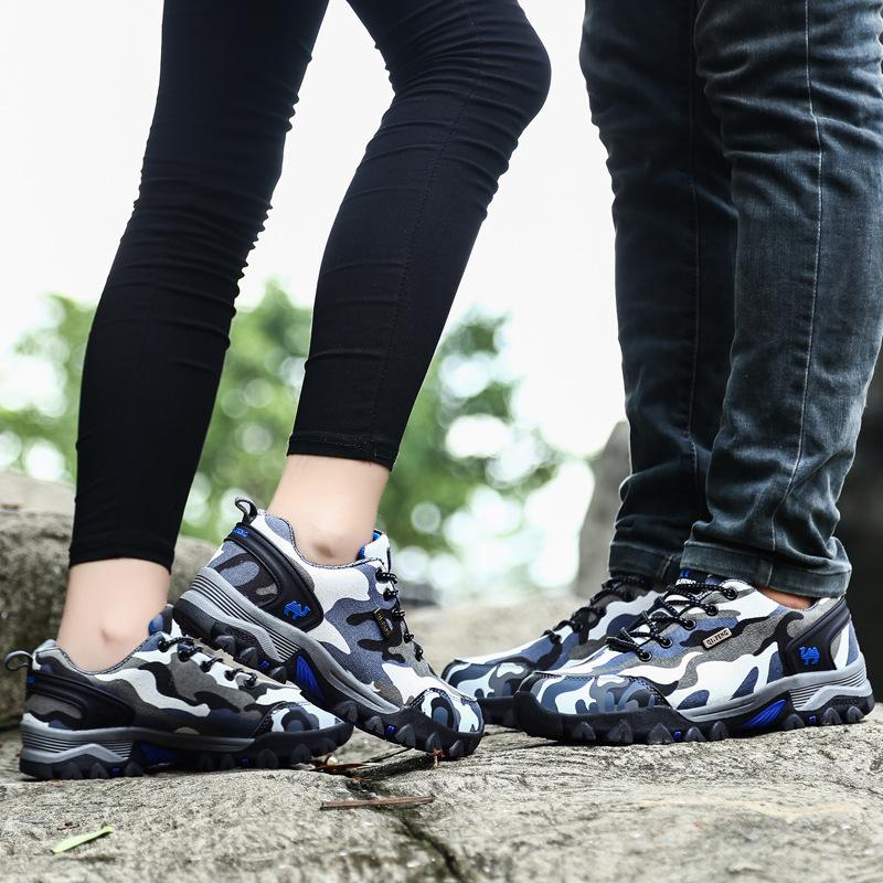 CAMEL JINGE Moda Camuflaj Trekking Drumeție Pantofi Bărbați Pantofi impermeabili Bărbați Cuplu în aer liber Respirabil Alpinism Turism