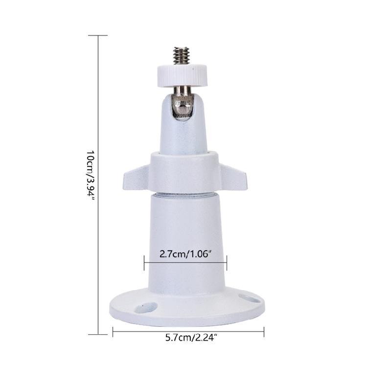 Surveillances System Wall Mounts Black/White Camera Bracket Wall Ceiling Support