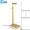 Adjustable Stainless Steel Floor-Standing Bag Display Stand for Women's Bags