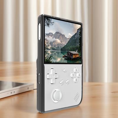 1/2 Piezas Cubierta Protectora Transparente Funda Protectora para Consola de Juegos Portátil Funda para Accesorios de Juego ANBERNIC RG40XXV