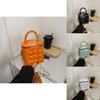 Stylish Korean Mini Bucket Shoulder Bag For Kids With Unique Quilted Design Perfect For Everyday Use