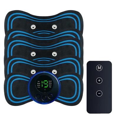 Minimasážní zařízení EMS Elektrický masážní přístroj na záda Krční masážní náplast Mikroproudový masážní přístroj na krk pro úlevu od bolesti celého těla