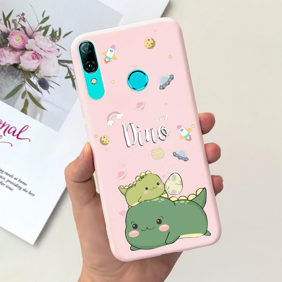 For Huawei P Smart 2019 6.21"Case Cute Cartoon Astronaut Soft Silicone Cover For Huawei P Smart 19 POT-LX3 Shockproof Phone Case