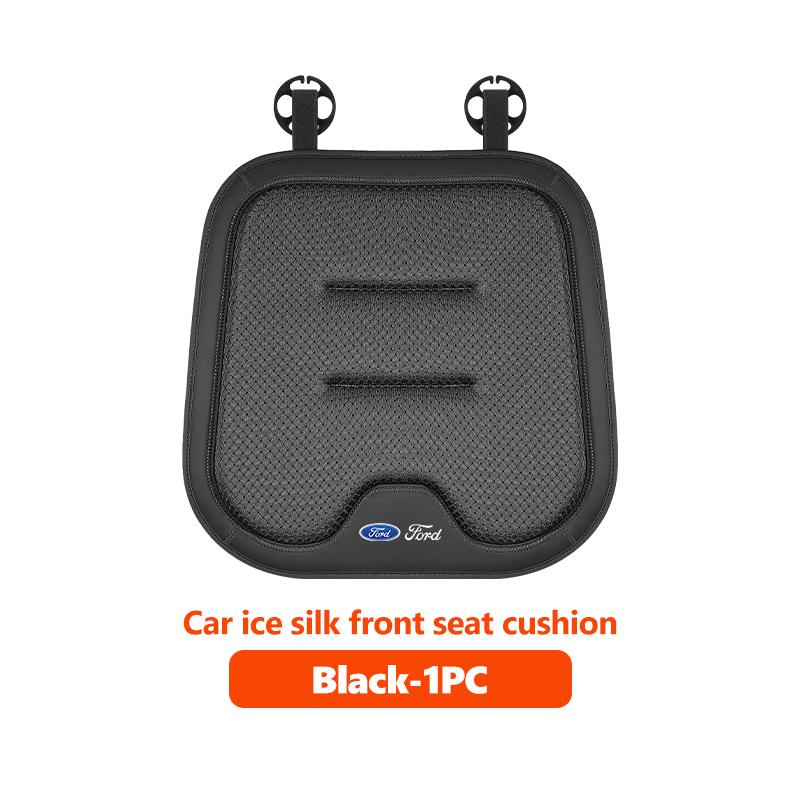 Car Seat Backrest Cushion Breathable Ice Silk Pad Auto Universal For Ford Escort KA Flex Everest KA Expedition Falcon Fusion