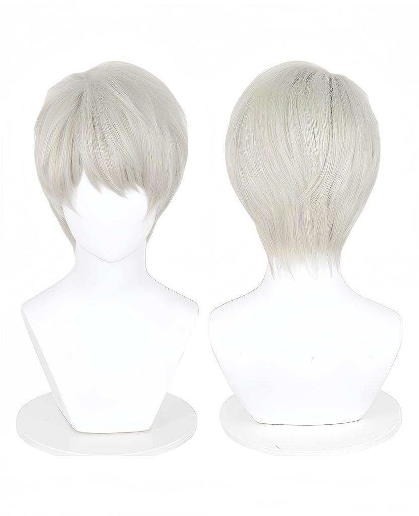 [NOKIJP] Seiya Cosplay Costume from Koi To Miku, Protagonist, Koi Miku Cosplay Combat Uniform Set with Embroidery, Popular Game Costume (Large)