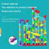2025 New DIY Marble Run Race Coaster Set Toy Maze Ball Roll Marble Run Race Track Building Blocks Kids 197PCS Assembly Game Toys