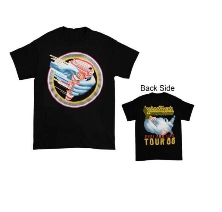 Vintage 1986 Judas Priest Fuel For Life Tour T-shirt, Size S-4XL
