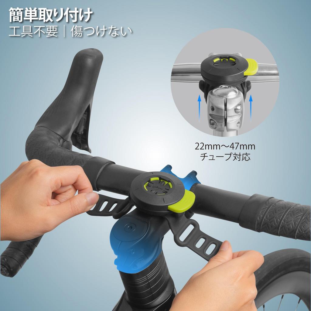 New for 2025 Motorcycle Phone Holder Bicycle Phone Motorcycle Phone Moped Phone Compatible with iPhone 16 Pro Drop Easy Vibration Absorption Moto Tie