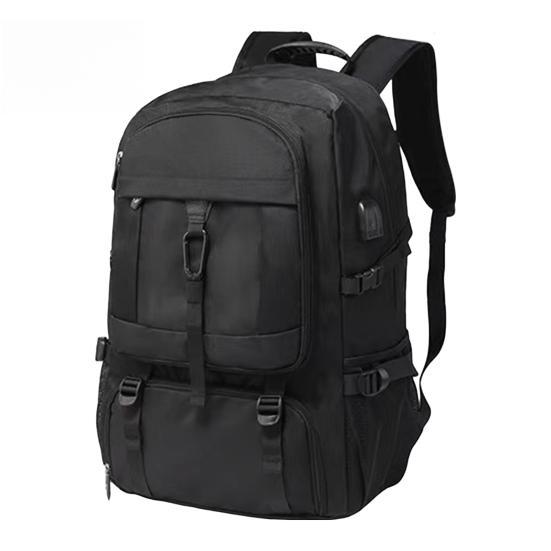 Travel Backpack USB Charging Port Large Capacity Multi Pockets Adjustable Shoulder Strap Waterproof College Backpack Bag Hiking Business Daypack AVE