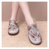Women's Winter Casual Versatile Cotton Shoes With Thick Velvet And Cotton Boots