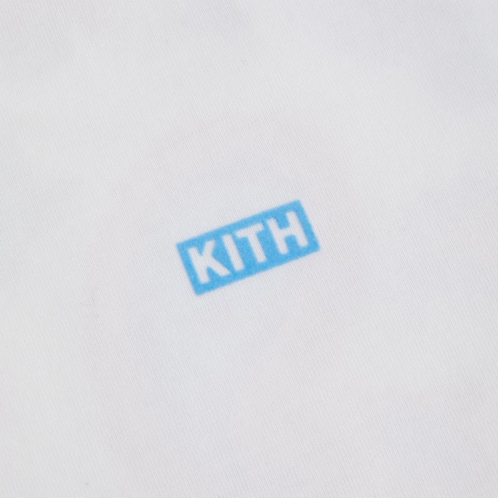 Kith Paisley Tee White Unisex Tops KHM031931-101