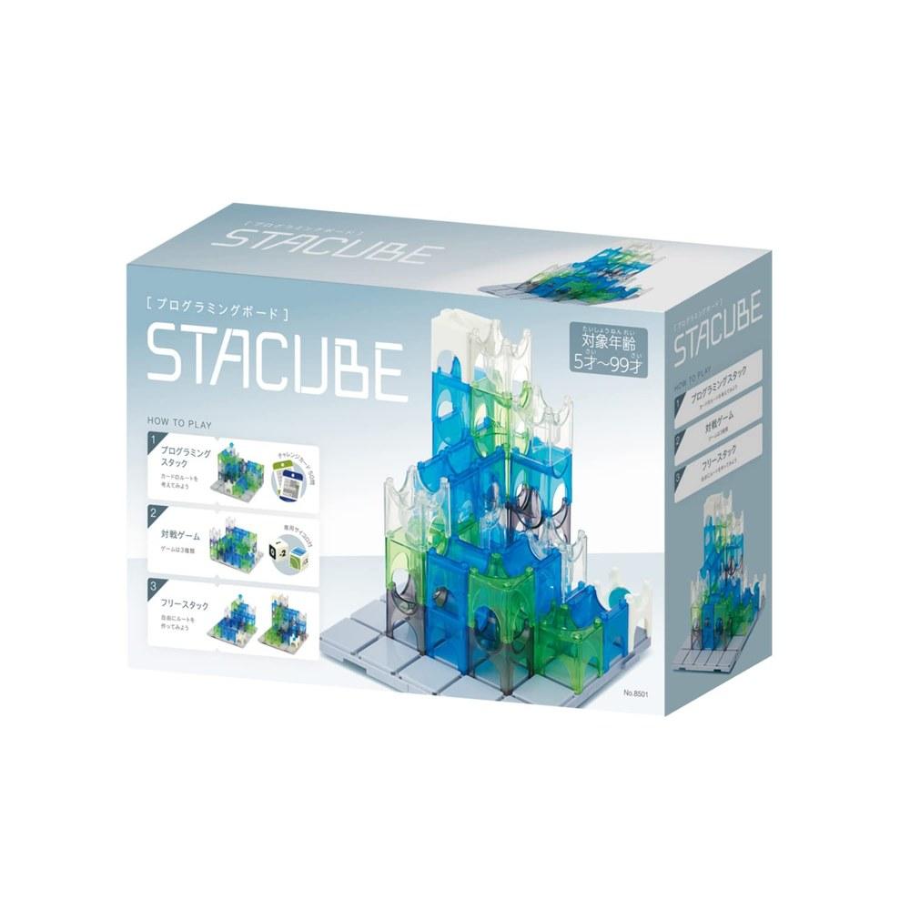 Toy Royal STACUBE Programming Board for 1-2 Players with Challenge Cards Logical Thinking Toy Ages 5 and Up