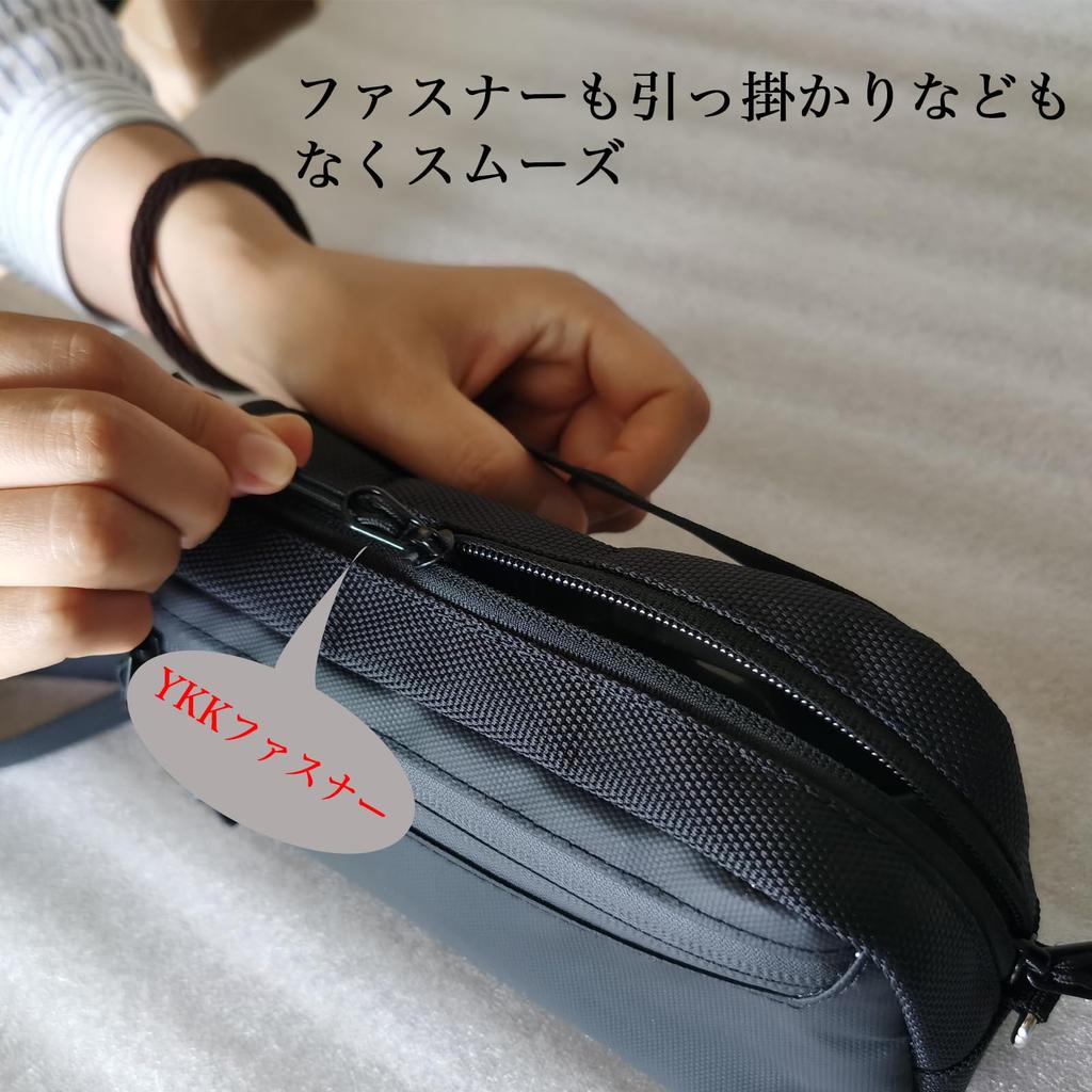 FLYFLYGO Gadget Pouch, Digital Storage Bag for PC Peripherals, USB Cables, Chargers, SD Cards, Cable Organizer, Fits Cables, Adapters, Power Banks, an