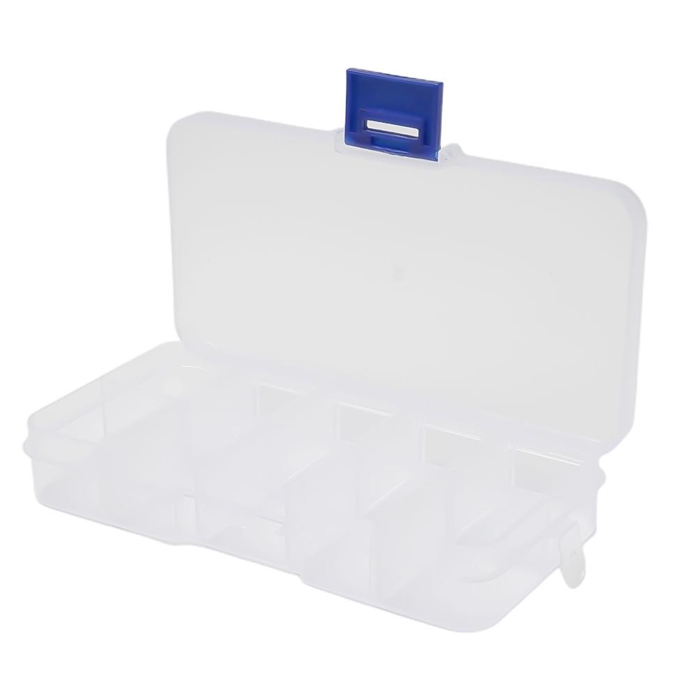 Multi Size Plastic Jewelry Adjustable Organizer Storage-Box For Mini Goods