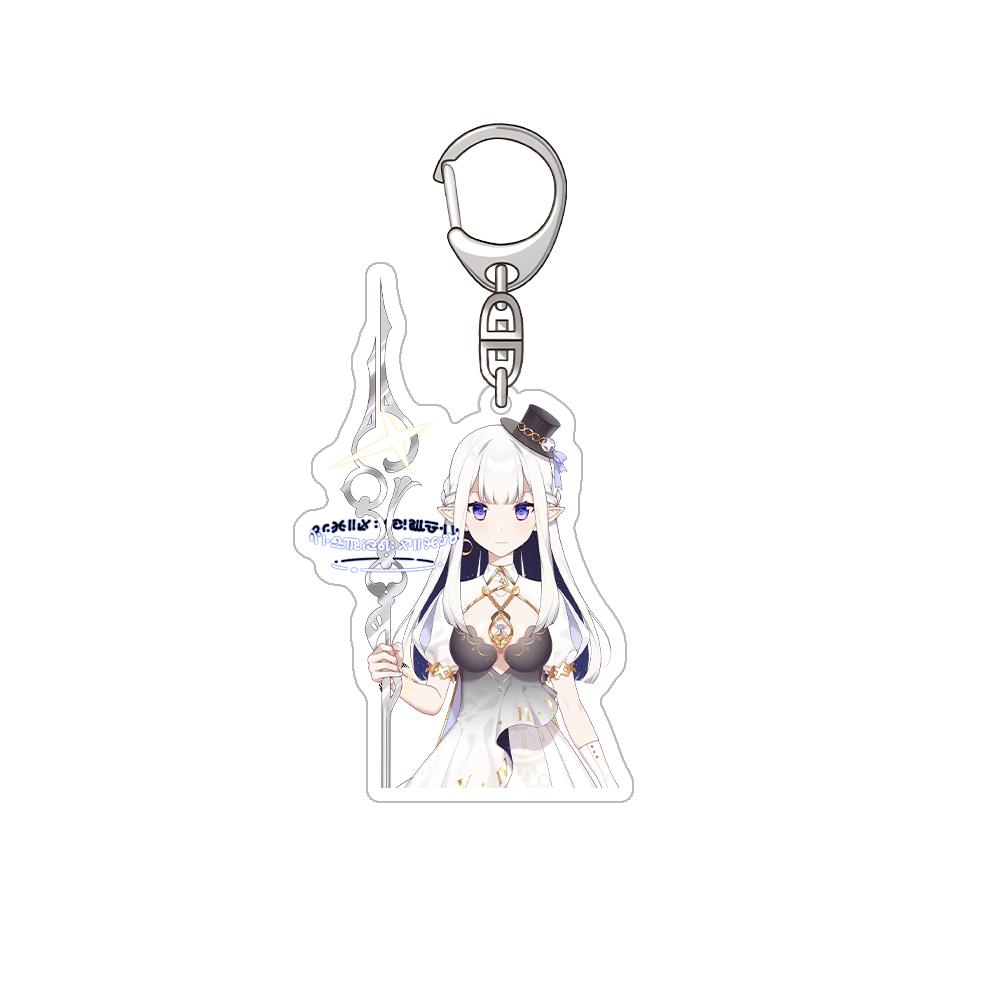 Nijisanji Aza Michiya Kouichi Inochi Urushiha Hunger Mikoto Miki Kioi Kima Tabbiito HD Acrylic Keychain Bag pendant anime goods