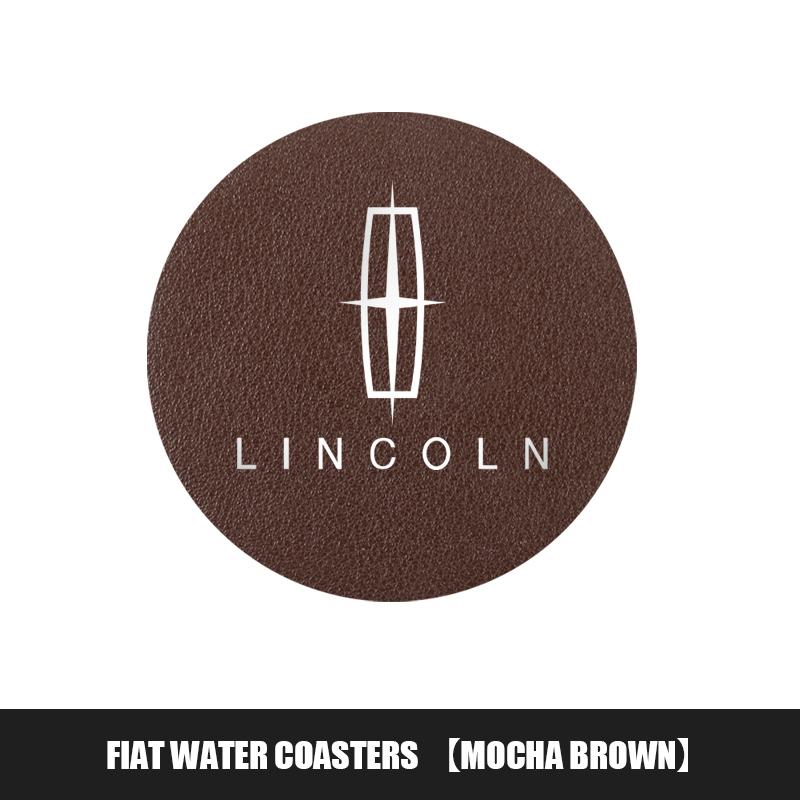2Pcs Car Cup Mat Auto Cup Slot Non-Slip Coaster For Lincoln Z Navigator Town-car Aviator MKZ Corsair Continental MKX MKS MKC aq1