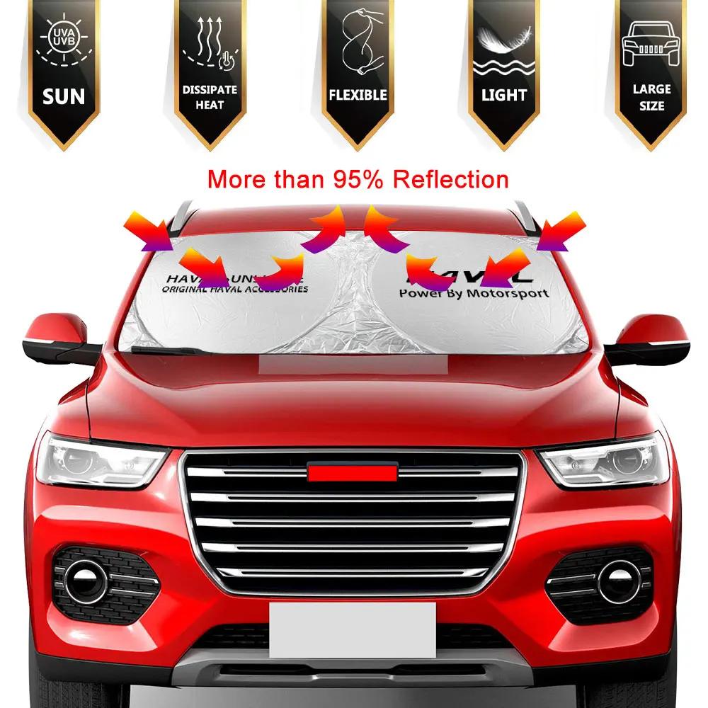 Husa Parasolar Parbriz Auto Pentru GREAT WALL HAVAL H6 H9 M6 F7 POER WEY STEED Accesorii Auto Reflector Anti UV Protector Vizor
