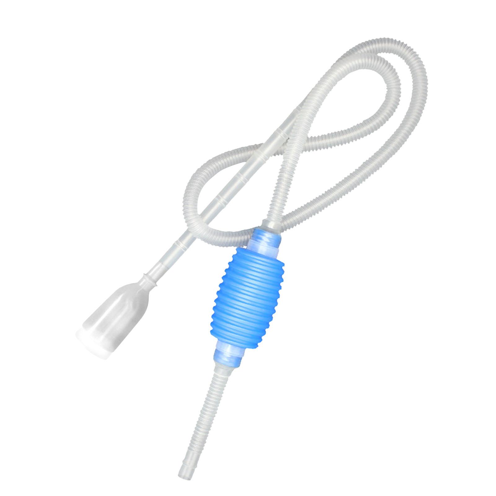 

Всасывающий шланг для аквариума, сифон для аквариума, вакуумный сифон для гравийного фильтра для воды, сифонный насос, ручной очиститель, устройство для смены очистителя белый