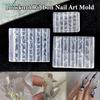 3D Bow Nail Art Silicone Mold - Multiple Styles Ribbon Bow Mold for DIY Nail Decoration