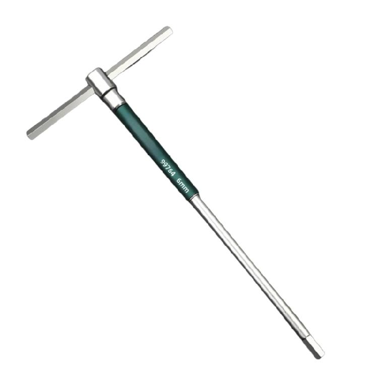 T Type Universal Hex Socket Wrench Steel Lengthen Allen Key Wrench Non-slip