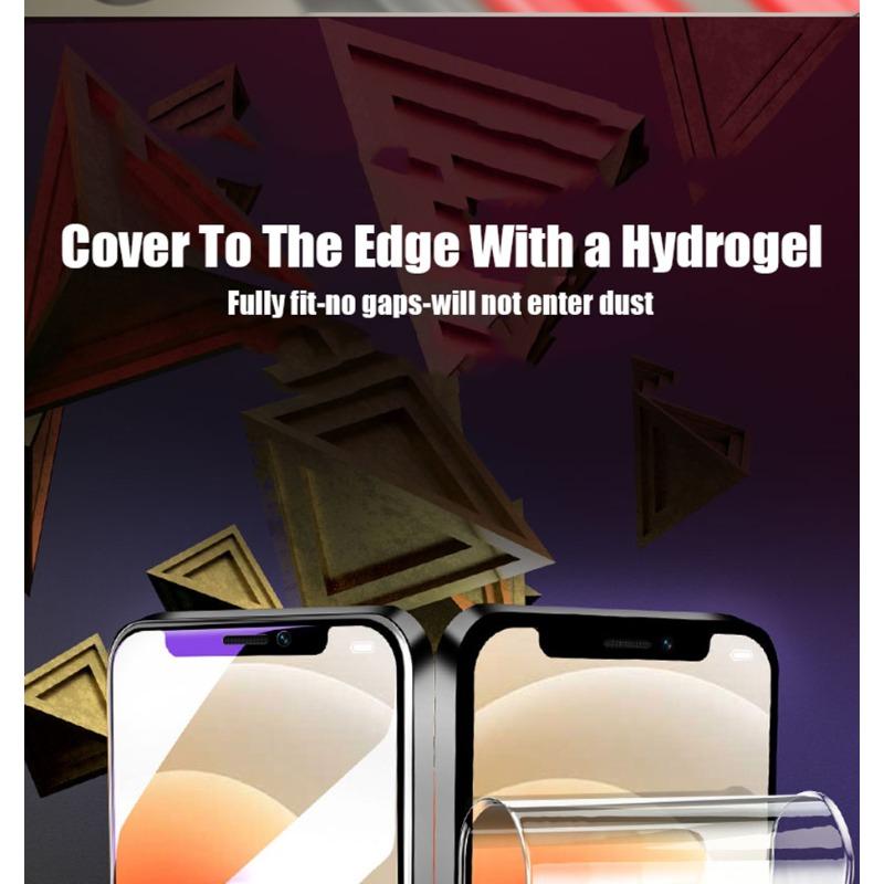 2pc Suitable for Iphone Series Hydrogel Film Full Screen Protective Film Mobile Phone Soft Film,High Sensitivity Protective Film (Not Tempered Film)