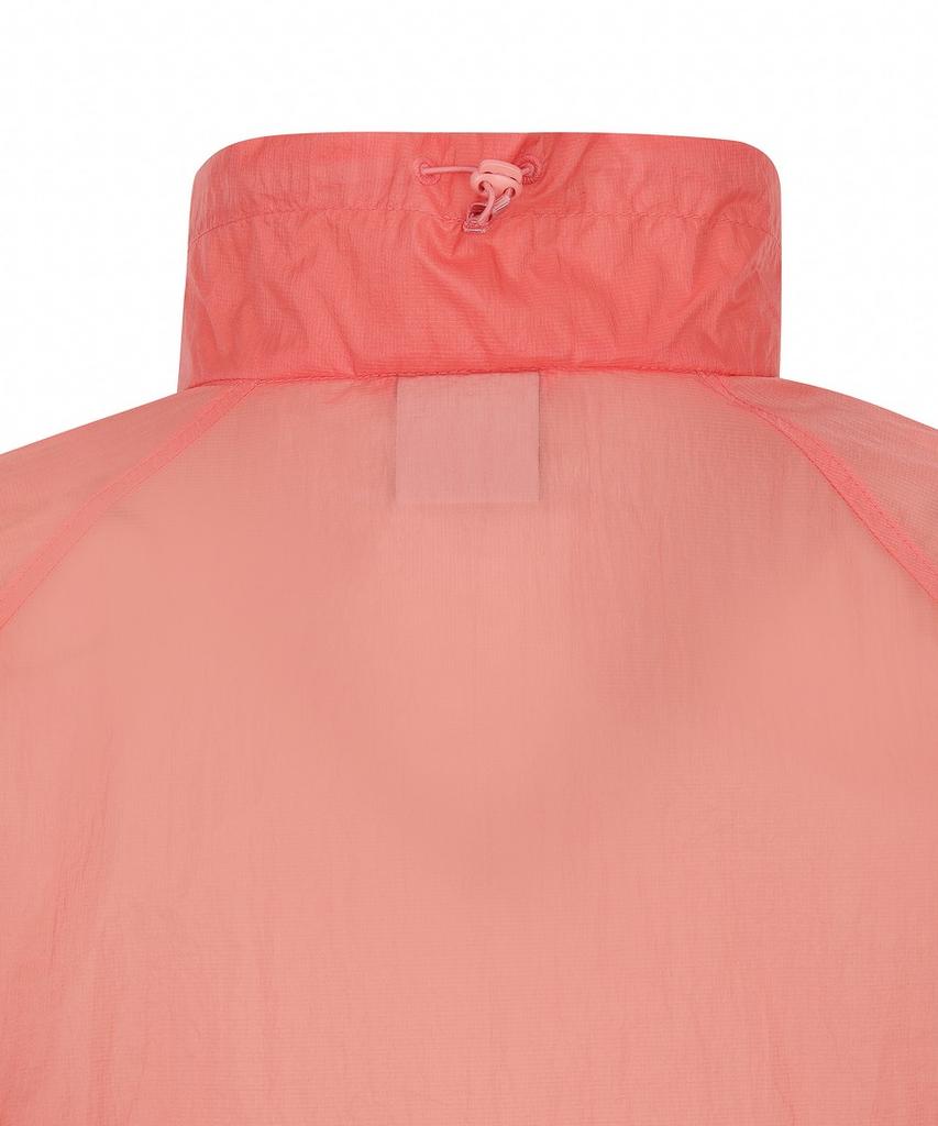 Discovery Expedition Women'S Freshvent Ultra-Light High-Neck Windbreaker (L/Coral)