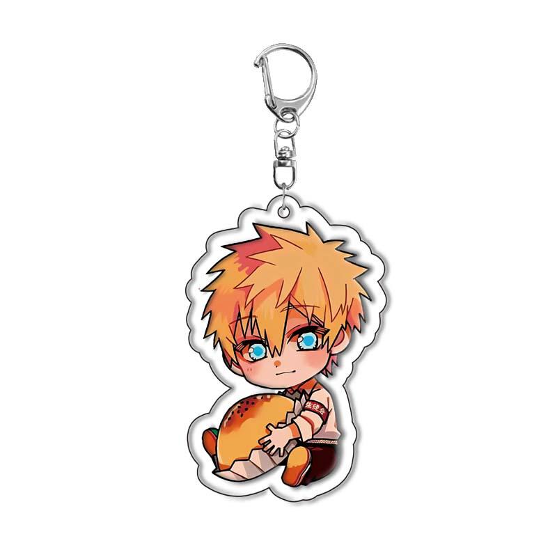 Layered Hanako-kun Acrylic Keychain Pendant Anime Figurine 