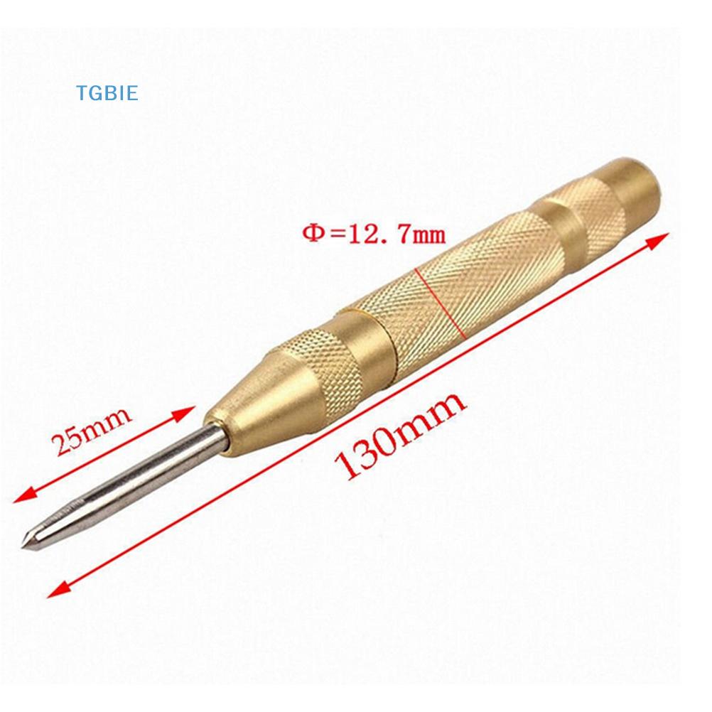 [TL][TL]5 Inch Automatic Center Pin Punch Spring Loaded Mark Starting Holes Tools