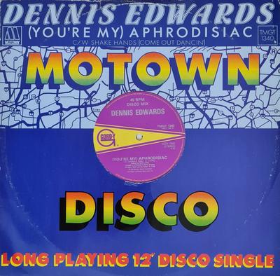 12inch Record DENNIS EDWARDS - (You're My) Aphrodisiac TMGT1340 Gordy 1984 UK Soul/Funk Used