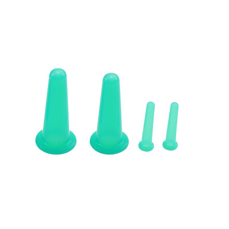 Silikon Gesichts-Schröpfset zur Öl- und Feuchtigkeitsabsorption