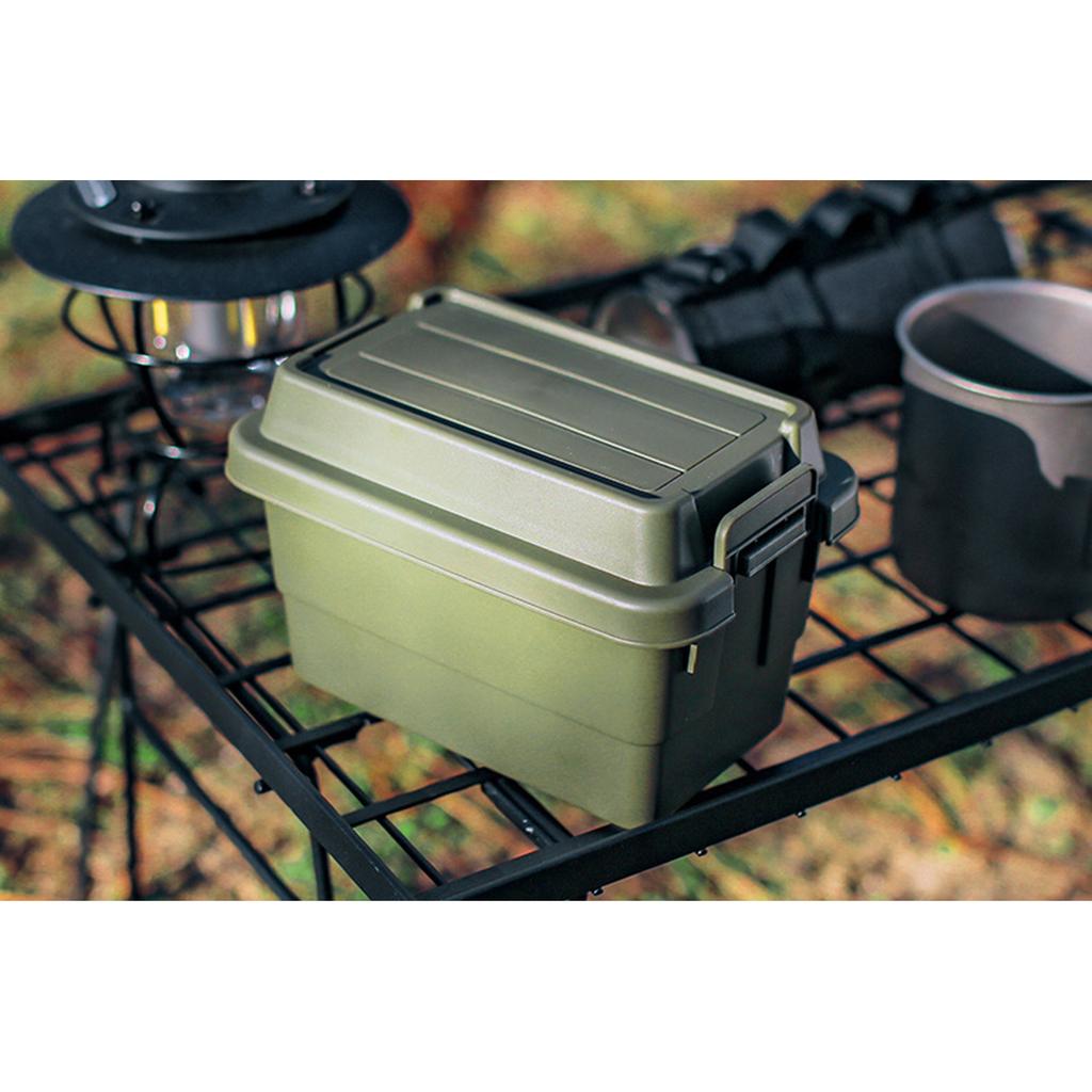 Camping Spice Kits Travel Spice Holder Hiking Spices Set 6Pcs Spice Jar with Storage Box Portable Spice Seasoning Box