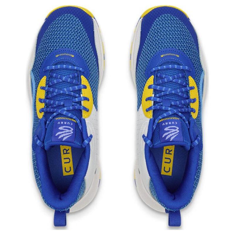Under Armour Scarpe da Basket Basse Antiscivolo Curry 3Z 24 Unisex Blu 3027626-400