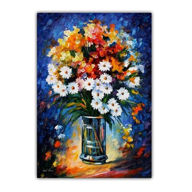 Graffiti Art Plant Bonsai Posters and Prints Aesthetic Flower Canvas Painting Wall Art HD Picture Living Room Home Decor Cuadros
